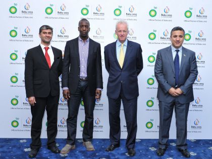 4 qat olimpiya çempionu Bakıda səfərdədir 4 qat olimpiya çempionu Bakıda səfərdədir