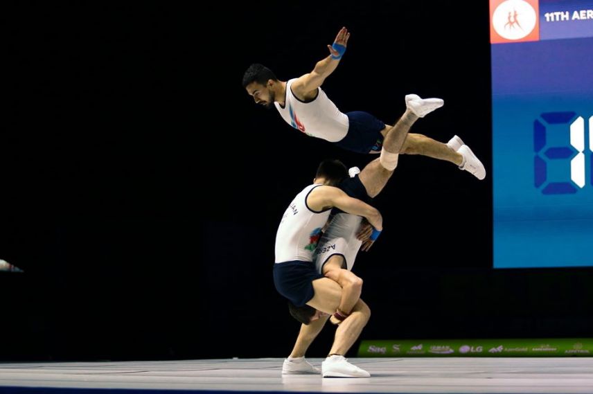 Спорт азербайджан прямой. AGF Азербайджан. Леван Сисаури гимнастика. Zoja Szekely гимнастика. AGF Academy.