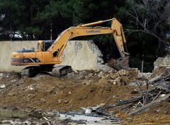 Как рушат стадион в Сумгайыте