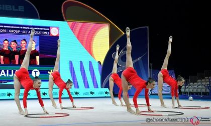 Азербайджанские гимнастки забронзовели на ЕВРО
