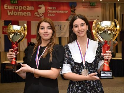 Азербайджанские шахматистки в борьбе за европейскую корону